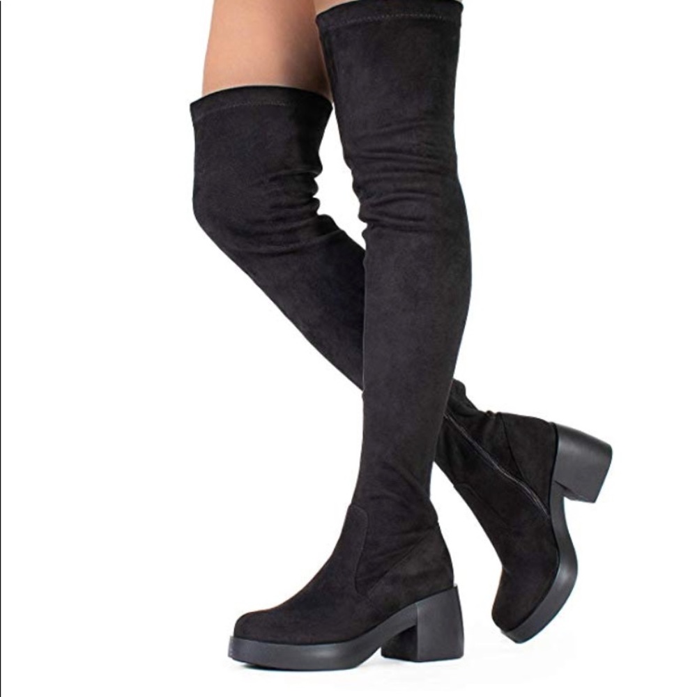 over the knee boots